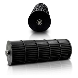 Turbina Cortina 96cm (34cm Largo X 13cm Diametro) Der