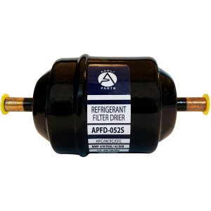 Appli Parts APFD-052S Filtro Secador 1/4 pulg para linea Liquido para Sistemas de Refrigeracion y aire acondicionado 052S ODF Soldable Universal Unidireccional 114mm Largo 51mm Ancho Appli Parts APFD-052S Filtro Secador 1/4 pulg para linea Liquido para Sistemas de Refrigeracion y aire acondicionado 052S ODF Soldable Universal Unidireccional 114mm Largo 51mm Ancho