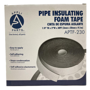 Appli Parts APTF-230 Foam Tape 1/8 in x 2 in x 30 ft (3mmx50mmx9m)