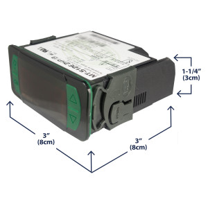 Full Gauge MT-512E 2HP Electronic Control for Cooling and Heating applications. 1 Sensor, 1 Outlet, 110/220V