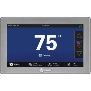 Termostato A.A. Trane Comfort Linkii Xl1050 24v Digital Color Touchscreen 7" Wi-Fi Sistemas De Velocidad Variable