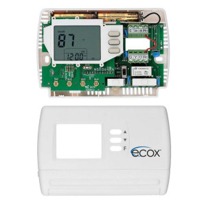 Termostato Ecox Digital, Programable 5+2, 1 Etapa, 24v