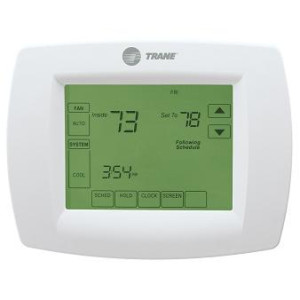 Termostato A.A. De Pared Trane Digital Programable Touchscreen (M/Etapa - C/Humedad) Termostato A.A. De Pared Trane Digital Programable Touchscreen (M/Etapa - C/Humedad)